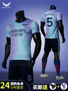 Bộ Đồng Phục Bóng Đá Arsenal Home Short Sleeve Home Sân Khách Tập Luyện Sân Cỏ Thoáng Khí Thoáng Khí Mùa Hè 2023