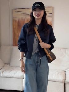 SHIMO | Áo Khoác Ngắn Rộng Dành Cho Thư Giãn
