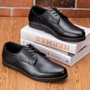 Sepatu Pria Pantofel Kulit Kerja Kantor Model Tali D31 Branded