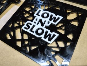 LOW N SLOW radiator cover for pcx Honda clicK adv pcx nmax aerox mxik 125 150