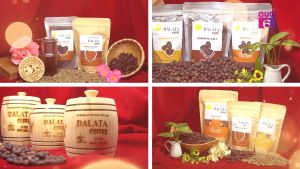 Cà phê nguyên chất Đà Lạt - Cầu Đất. ROBUSTA 2IN1 - DALATA COFFEE. Đắng đậm đầm mạnh.