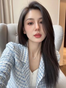 SHANGSHA | Luxurious High-end A Style Chic Korean Style Blue Jacket
