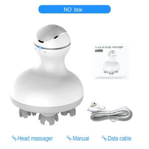 Kneading Vibrating Electric Scalp Head Massager Device Hair Growth Shoulder Neck Leg Arm Deep Tissue Massage Cat Pet Massager