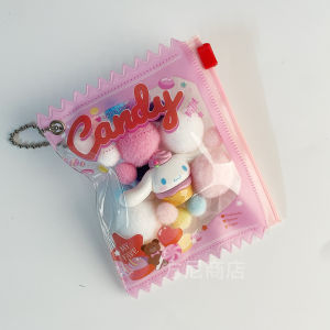 Sanrio Hello Kitty Cute Particle Blind Box Hanger Storage Box Resin Desktop Decoration Office Decor Gift Ideal Toy Collectible
