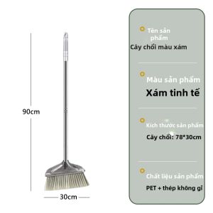 JIFANPAUL | Bộ Chổi Hót Rác Trong Suốt Chống Rối Tóc