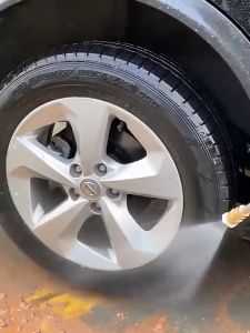Original Car Washer Portable High Pressure Washer 128V/168V 2 Batteries 3 Types  of Water Output Car Wash Set Wireless High Sprayer Water Gun