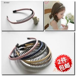 Childrens Hair Accessories Princess Style Simple Toothed Anti-slip Hair Bands Girls Elementary School Students Hair Accessories