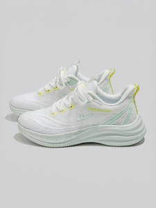 Warrior | Breathable Lightweight Green Mesh Running Shoes