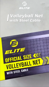 Elite Official Volleyball Net with Steel Cable – Official Size Tournament Standard