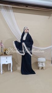 Mukena Dewasa 2in1 Resleting Exclusive Katun Premium