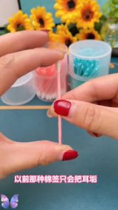 Ear Spoons Cotton Swabs 2in1 Double Ended Multi Functional Cotton Swabs Ear Digg