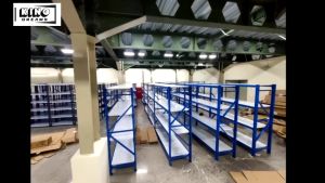 king dream Rak Gudang Besi 2 Meter Rak 4 Tingkat Rak Ringan Yang Mampu Menampung 200KG