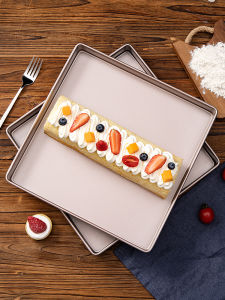 Non-Stick 28 * 28cm Square Cake Roll Baking Dish Mold For Home Nougat Snowflake Shortbread Biscuit Baking Tool