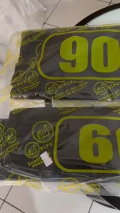 Kantong plastik sampah HD merk siput uk 60x100 90x120
