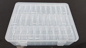30 Grids Craft Organizer Box Clear Medicine Storage Box Photo Box Keeper Storage Organizer