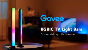 Govee TV Light Bars (45-70) TV and Monitor Backlight RGBIC Wifi RGB Light LED Light Lampu Light Bar (H6046)