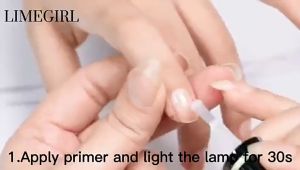 Alat kutek kuku nail art set Kutek Gel Lampu Kuku UV 6 Warna Cat Kuku Gel Set Peralatan Manikur Seni Kuku Atasan dan Tidak Mengilap dengan Lapisan Dasar 17Pcs alat set manikur base&top cat kuku