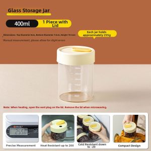 MEIDI | Food-grade Glass Freezer Storage Box