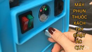 Máy phun thuốc mini xách tay chạy điện sạc