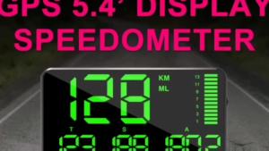Rhaxel GPS Head Up Display Speedometer with Odometer Car Digital Speed Display MPH Over Speed Alarm Car Clock for Car Vehicles