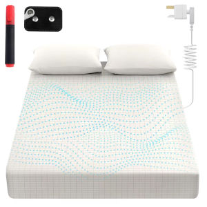 Grounding Fitted Sheets 10% Silver Fiber Bed Sheet Conductive Bedsheet Anti-ESD Release Pressure Improve Sleep Keep Health ﻿