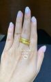 Cincin Belah Rotan Golden, 20gr, 10 gr, 5gr, Replika Emas 24k, Cincin Nikah, Cincin Couple, Cincin polos. 