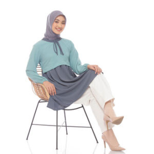 Dzellia - Daima Blouse in Mint