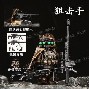 Đồ Chơi Khối Xây Dựng Exoskeleton SASR Military Series Bộ Đồ Chơi Xây Dựng Delta Force Cho Bé Trai Và Bé Gái
