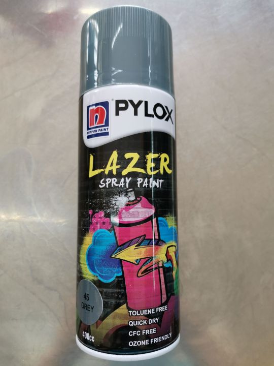 Nippon Pylox Spray Paint Grey Lazada Ph