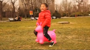 {COD}Jumping Horse for kids Inflatable Toys horse toy ride For Birthday gift