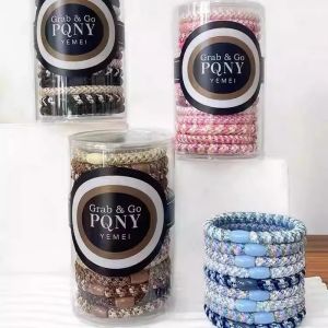 2026 15pcs/box High Elastic Hair Rubber Bands For Women Hair Tie Girls Ponytail Holder Hair Rope Hairbands Knekki Haar Elastiek