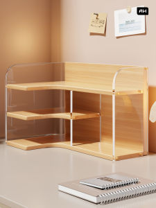 MUGG | Corner Desktop Small Multi-level Bookshelf Easy