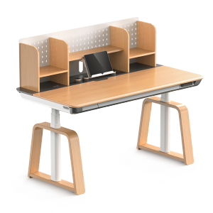 LIDEAL Smart Childrens Study Desk Electric Lifting Solid Wood Home Writing Desk Primary and Secondary School Student Desk