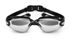 Swimming Goggles Adult Pool Glasses Anti Fog Men Women UV Protection Optical Waterproof Swim Eyewear with Earplugs