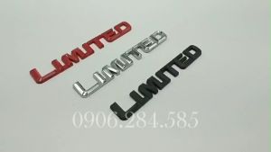 Miếng dán chữ LIMITED trang trí xe ( chữ liền )