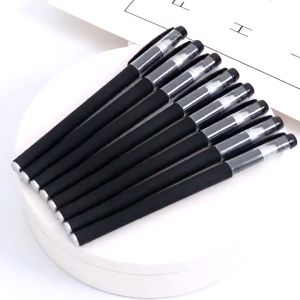 Bút bi viết học sinh có nắp cài rẻ đẹp tiện lợi 1k ruột mực gel 0.5mm đủ màu chất lượng cao