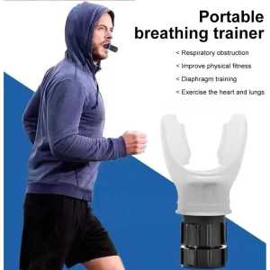 Alat Bantu Latihan Pernafasan Olahraga Breathing Lung Trainer