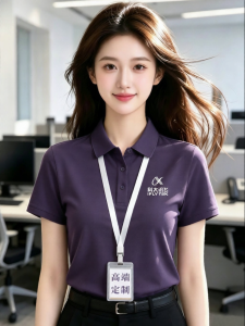 JIANYU | Premium Custom Logo Printed Summer Ice Silk Polo Shirt Women