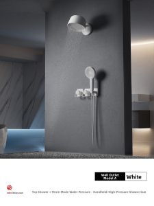 DXD | Embedded Concealed Wall-Mounted Shower Set