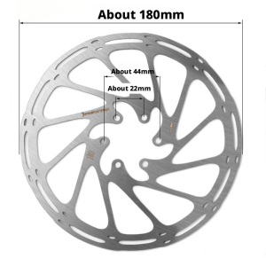 Stainless Steel MTB Road Hydraulic Brake Disc Rotors 160mm180mm203mm Centerline Bicycle Bike Disc Brake Rotor for Mountain Bike
