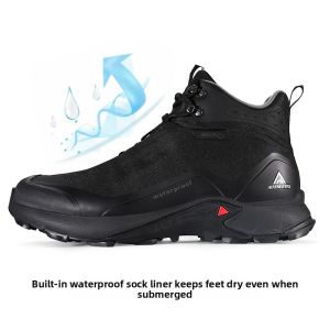 HUMTTO | Waterproof Slip-resistant High-top Hiking Shoes
