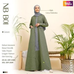 Baju Muslim Wanita Nibras All Model NB dan NBC Series