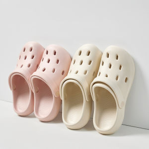 UTUNE Womens Half Slippers Soft Daily Commuting Outdoor Crocs Beach Sandals Non-Slip EVA 2025 New