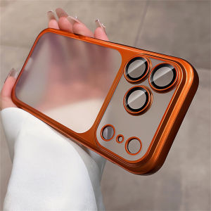 New Transparent Original Phone Case For iPhone 17 16 15 14 13 12 11 Pro Max Matte Air Frosted Shockproof Bumper ProtectiveCover