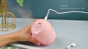 1pc Aroma Essential Oil Diffuser USB Mini Air Humidifier with LED Color Lamp for Home Car Ultrasonic Mute Mist Maker Diffuser