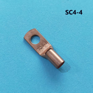 5/10PCS Copper Lugs Ring Wire Connectors Bare Cable Electric Crimp Terminal SC4-4/6 SC6-6/8 SC10-6/8 SC16-6/8/10 SC25-8/10