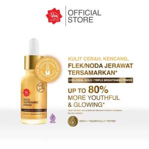 Viva Gold Whitening Serum (BEKAS JERAWAT/FLEK HITAM) Dyshop22