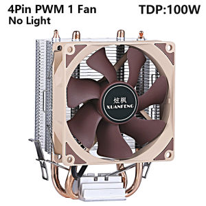 XUANFENG Quiet CPU Cooler for PC 2/4/6 Heat Pipe Processor Air-cooled PWM/Fan Compatible LGA2011 x79 x99 AMD 115x 1200 1700 18xx