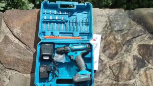 สว่านไร้สายญี่ปุ่น Makita 198V สีเขียว แบต2ก้อน 3ระบบ แรง ทน ประกัน1ปี เหมาะสำหรับเจาะคอนกรีต เหล็ก ไม้ เจาะปูน เจาะเหล็ก