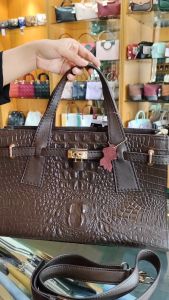 Tas Tangan Jinjing Handbag Wanita Kulit Asli Karl Sangkoni MJ - TP 1956 Leather Bag